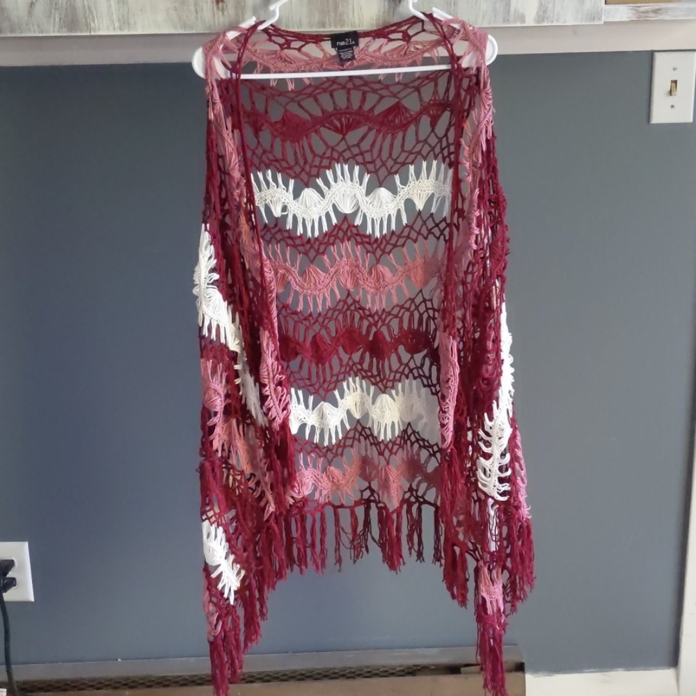 Crocheted vest